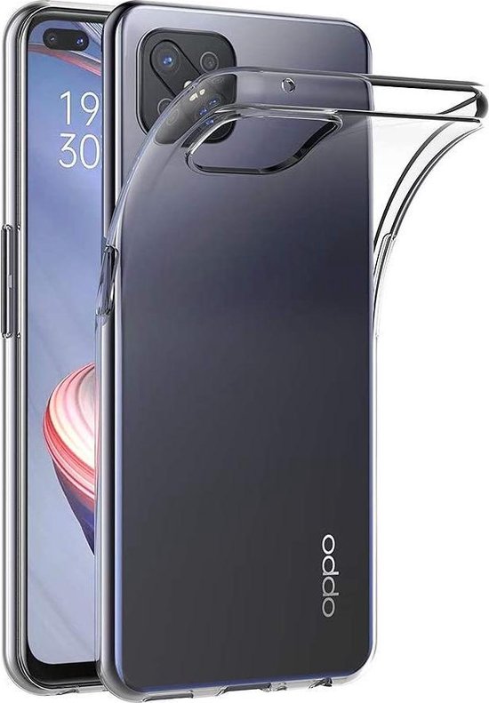 Oppo Reno 4Z 5G Hoesjes – Siliconen Backcover – Transparant – Flexibel – Schokbestendig-Ilumina Benelux