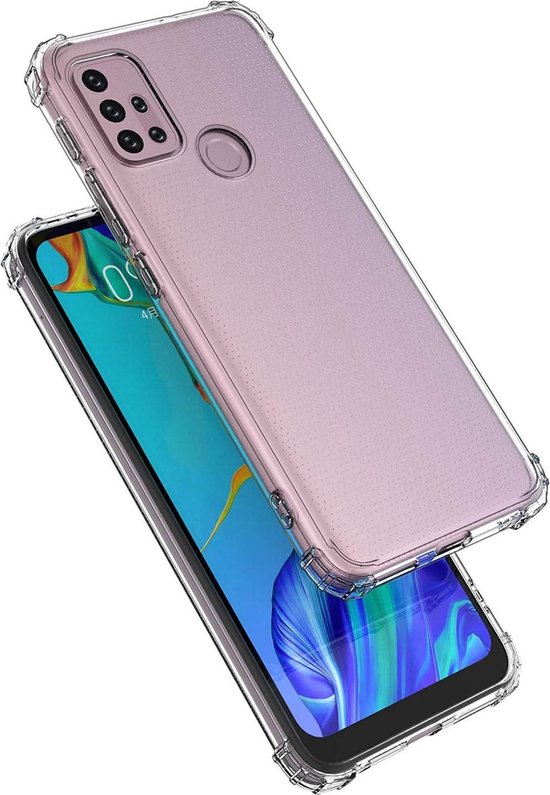 Motorola Moto G30/G20/G10 Hoesjes – Soft TPU Siliconen Backcover – Schokbestendig – Transparant-Ilumina Benelux