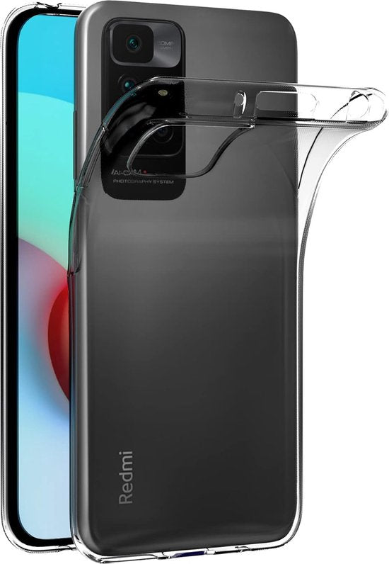 Xiaomi Redmi 10 Hoesjes – Siliconen Backcover – Flexibel – Transparant – Soft TPU-Ilumina Benelux