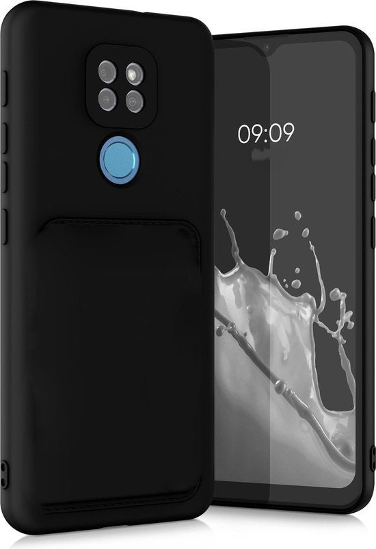 Motorola Moto G9 Play Hoesjes – Siliconen Backcover – Schokbestendig – 6.5 inch – Zwart-Ilumina Benelux