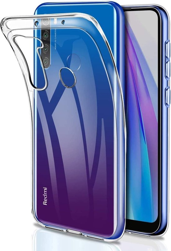 Xiaomi Redmi Note 8T Hoesjes – Siliconen Backcover – Flexibel – Transparant-Ilumina Benelux