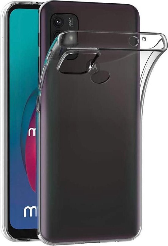 Motorola Moto G30/G20/G10 Hoesjes – Transparante Siliconen Backcover – Inclusief 2 Screenprotectors – Anti Kras-Ilumina Benelux