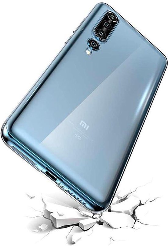 Xiaomi Mi 10 Lite Hoesjes – Siliconen Backcover – Transparant – Flexibel – Anti Kras-Ilumina Benelux
