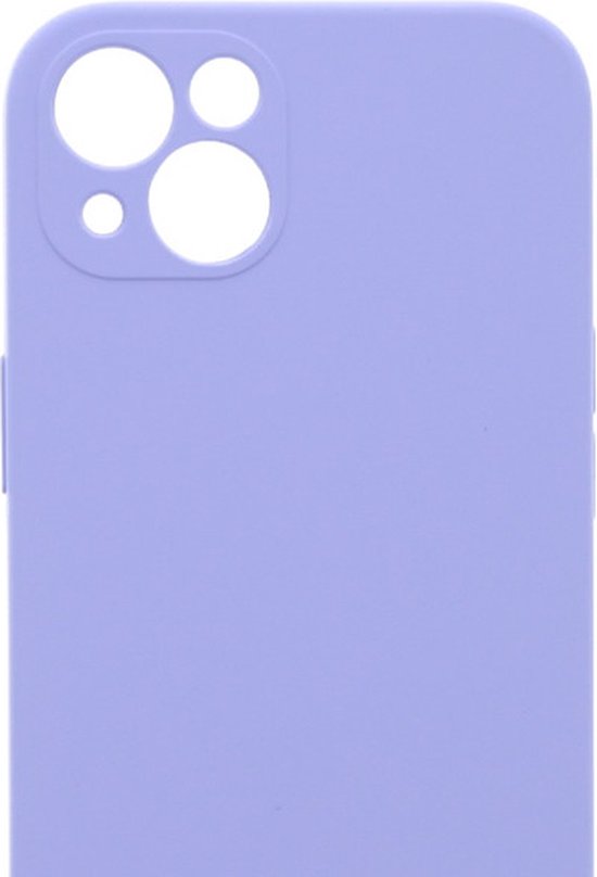iPhone 13 Pro Max Hoesjes – Siliconen Backcover met Ketting – TPU – Lila-Ilumina Benelux