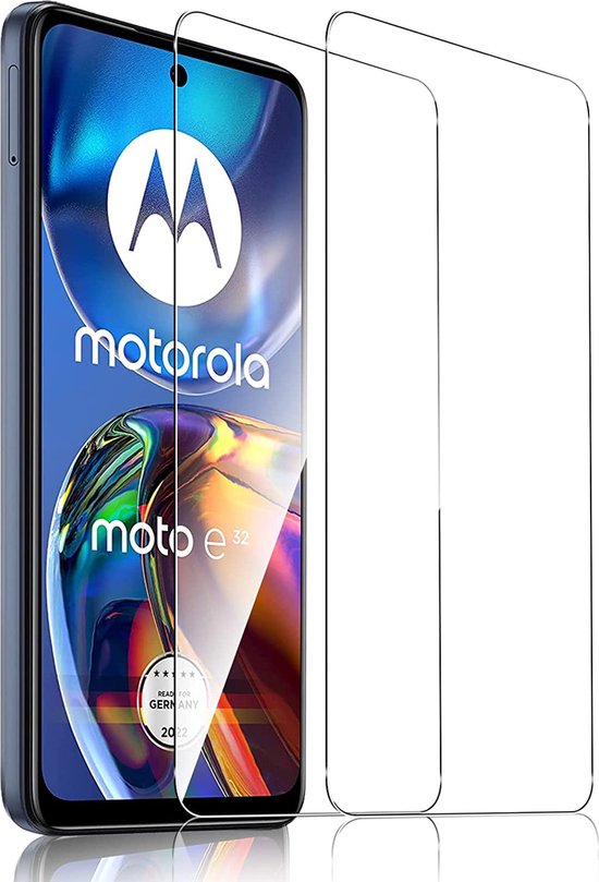Screenprotector - Geschikt voor Motorola Moto E32 / E32S - 9H Glas (5-Pack)