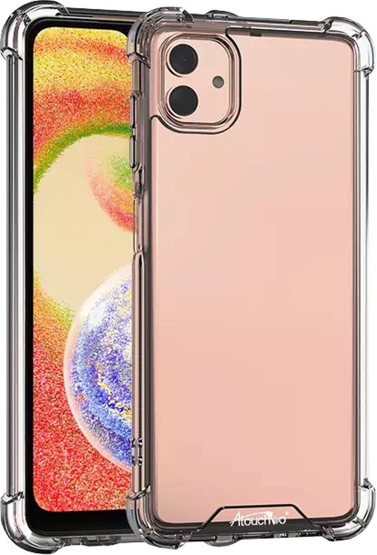 Samsung Galaxy A05 Hoesjes – Crystal Clear Backcover – Schokbestendig – Transparant-Ilumina Benelux