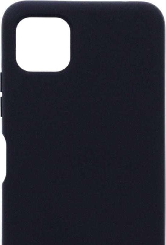Samsung Galaxy A22 5G Hoesjes – Siliconen Backcover met Ketting – TPU – Zwart-Ilumina Benelux