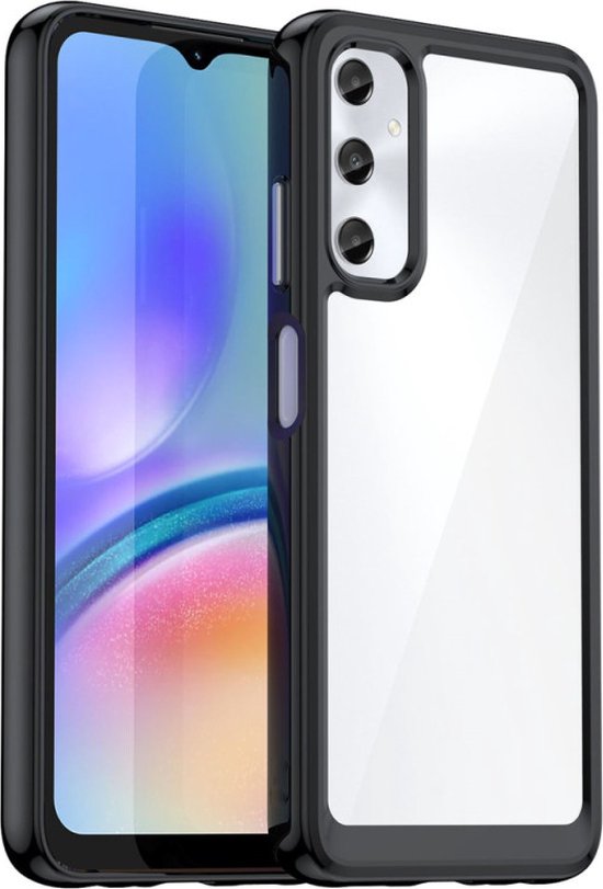 Samsung Galaxy A15 Hoesjes – Hybride Backcover – Helder Acryl – Zachte TPU Bumper – Transparant-Ilumina Benelux