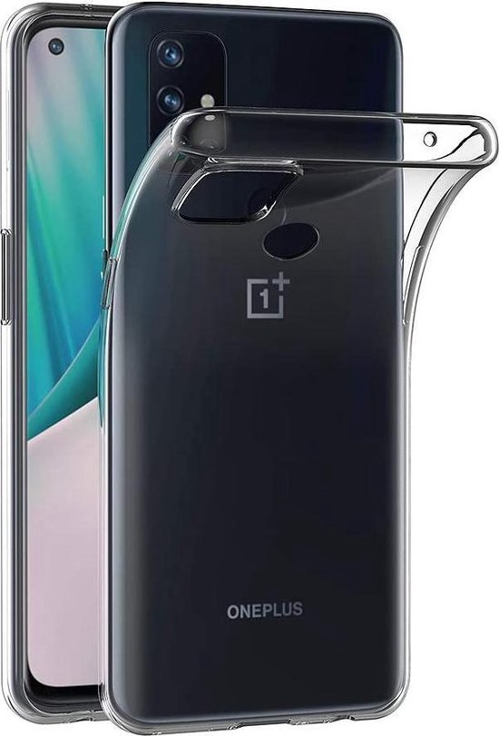 OnePlus Nord N100 Hoesjes – Transparante Siliconen Backcover – Inclusief 2x Screenprotector – Anti-kras-Ilumina Benelux