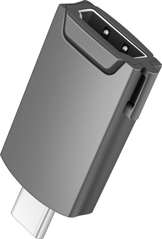 USB-C naar HDMI Adapter – 4K UHD – Geschikt voor MacBook Pro, MacBook Air, iPad Pro, Pixelbook, XPS, Galaxy – Thunderbolt 3 Compatibel – Plug & Play
