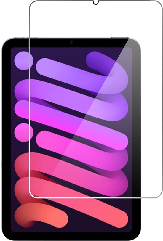 Screenprotector – Geschikt voor iPad Mini 7 2024 & iPad Mini 6 8.3 inch – Gehard Glas – Anti-kras – 3-Pack – Transparant