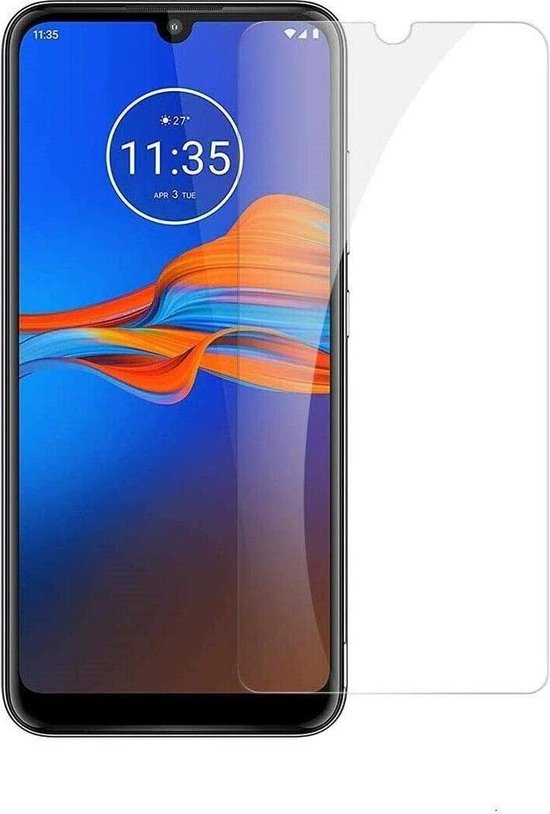 Screenprotector - Geschikt voor Motorola Moto E6 Plus - 9H Glas (1-Pack)
