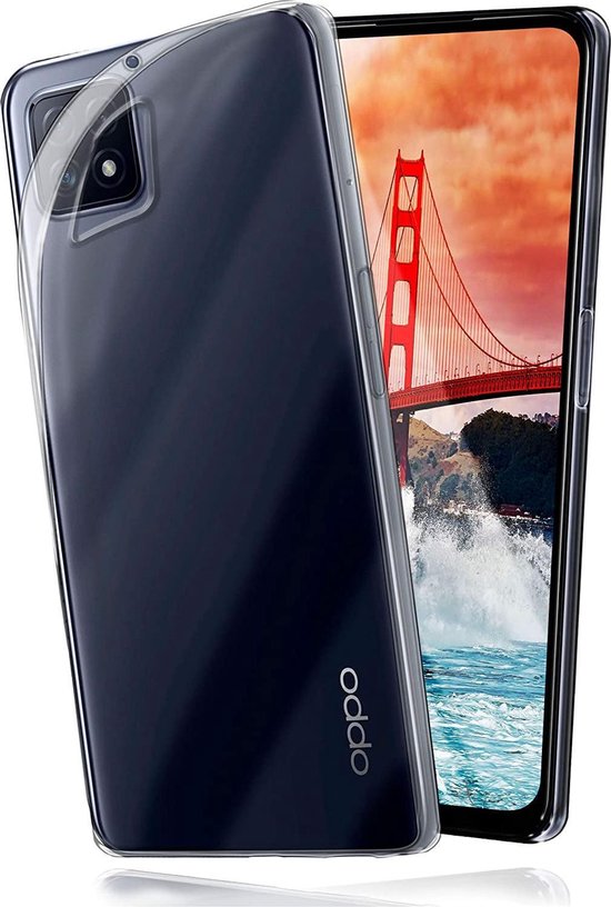 OPPO A73 5G Hoesjes – Siliconen Backcover – Transparant – Flexibel – Schokbestendig-Ilumina Benelux