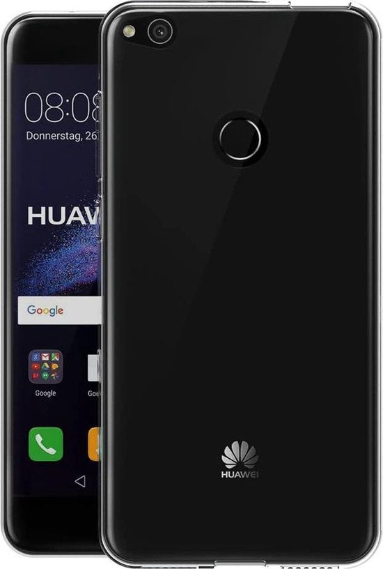 Huawei P8 Lite 2017 Hoesjes – Siliconen Backcover – Transparant – Flexibel – Anti Kras-Ilumina Benelux