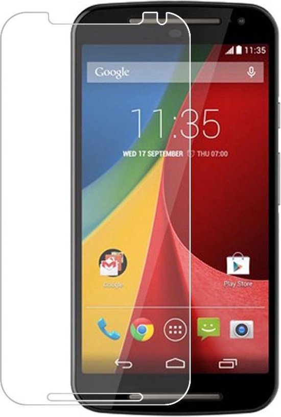 Screenprotector - Geschikt voor Motorola MOTO G3 - 9H Glas (2-Pack)