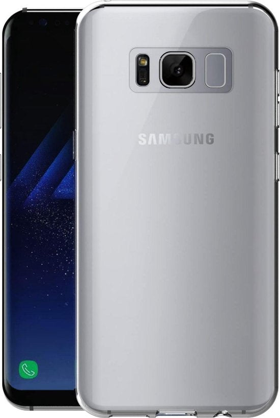 Soft Backcover Hoesje Geschikt voor: Samsung Galaxy S8 Plus - Silicone - Transparant