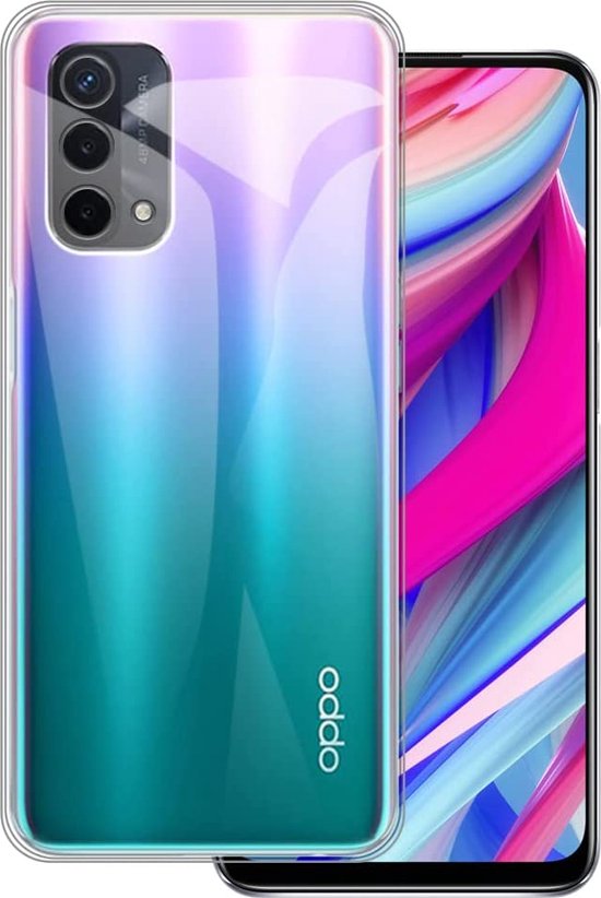 Oppo A93 5G Hoesjes – Siliconen Backcover – Transparant – Schokbestendig – Soft TPU-Ilumina Benelux