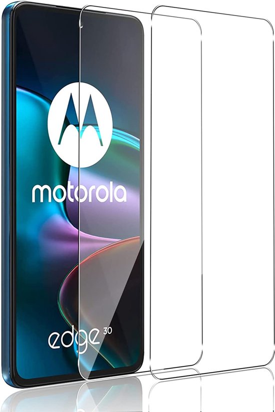 Screenprotector - Geschikt voor Motorola Moto Edge 30 - 9H Glas (2-Pack)