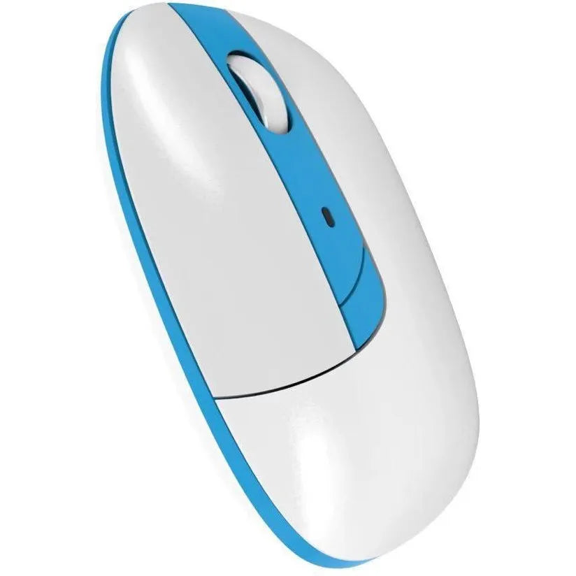 Draadloze Optische Muis 2.4GHz – 1600 DPI – USB Nano Ontvanger – Compact & Lichtgewicht – Blauw