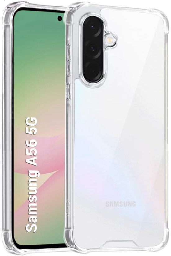 Samsung Galaxy A56 Hoesjes – Ultra-Hybrid Backcover – Schokbestendig – Crystal Clear Transparant-Ilumina Benelux