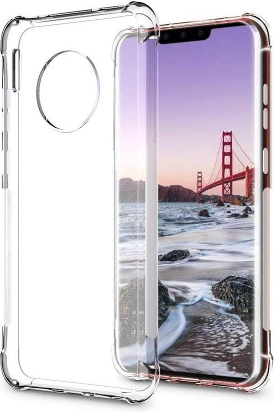 Huawei Mate 30 Pro Hoesjes – Siliconen Backcover – Schokbestendig – Transparant-Ilumina Benelux