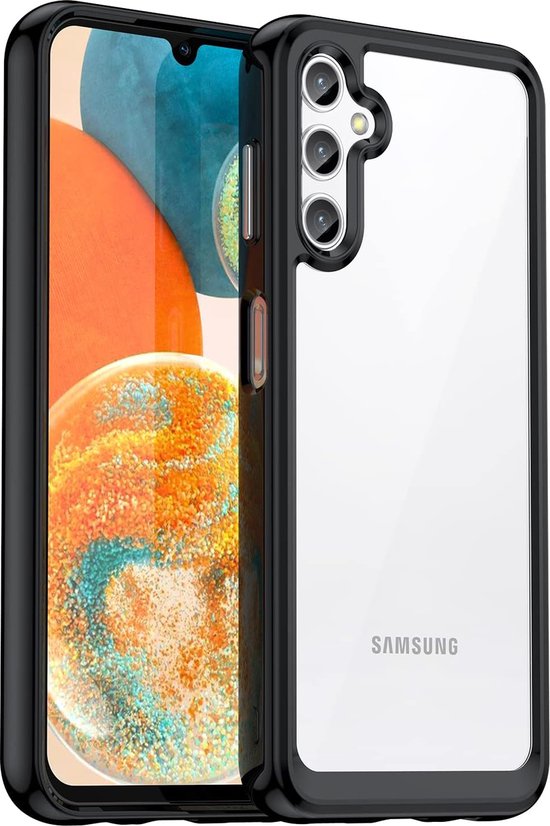 Samsung Galaxy A34 5G Hoesjes – Hybride Backcover – Transparant Acryl – TPU Bumper – Schokbestendig – Helder-Ilumina Benelux