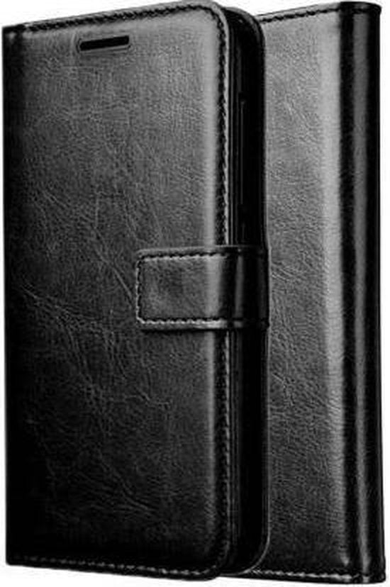 Oppo Reno 3 Pro 5G Hoesjes – Portemonnee Book Case – Magneetsluiting – 2x Gehard Glas Screenprotector – Zwart-Ilumina Benelux
