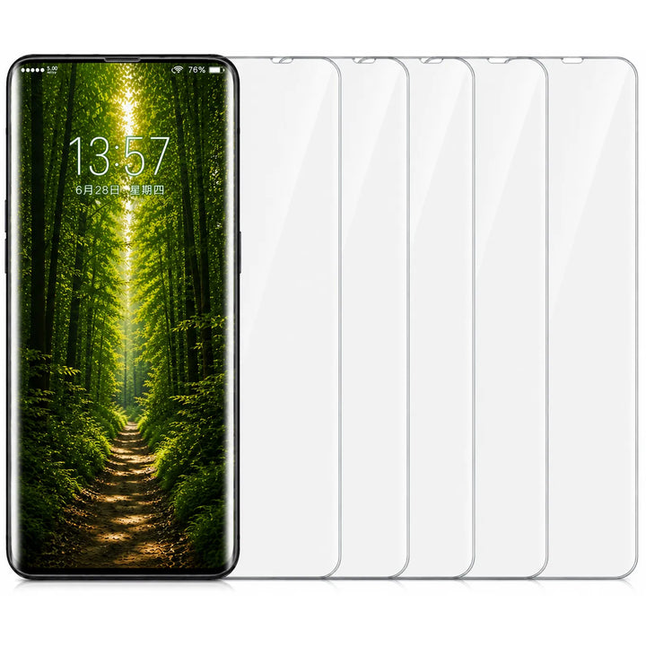OnePlus 7 Pro Screenprotector 5-Pack Tempered Glas-Ilumina Benelux