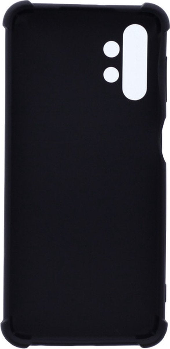 Samsung Galaxy A32 5G Hoesjes – Siliconen Backcover – Schokbestendig – Anti Shock – Zwart-Ilumina Benelux