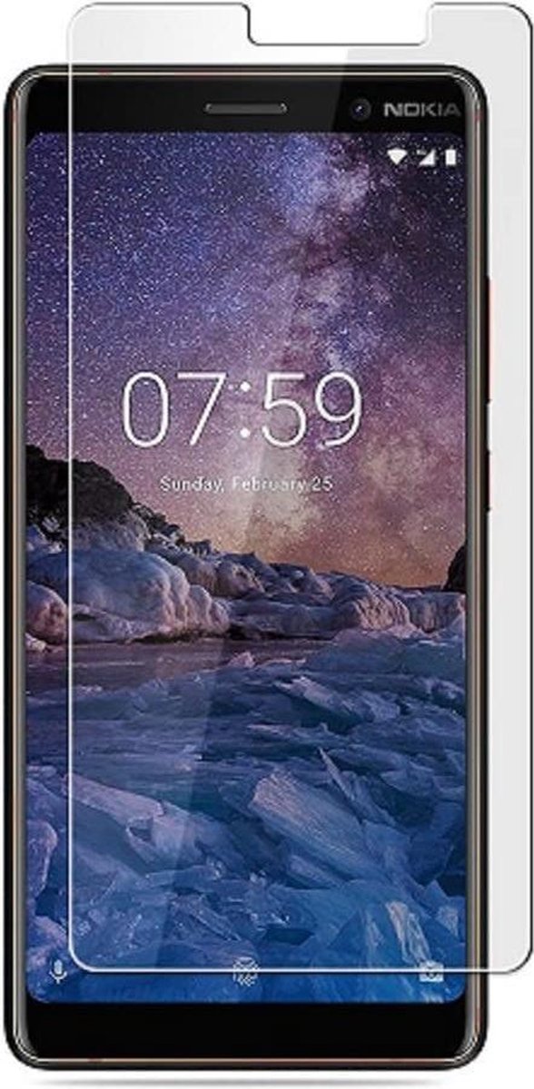 Nokia 7 Plus Screenprotector Gehard 9H – Anti-kras – 3-Pack-Ilumina Benelux