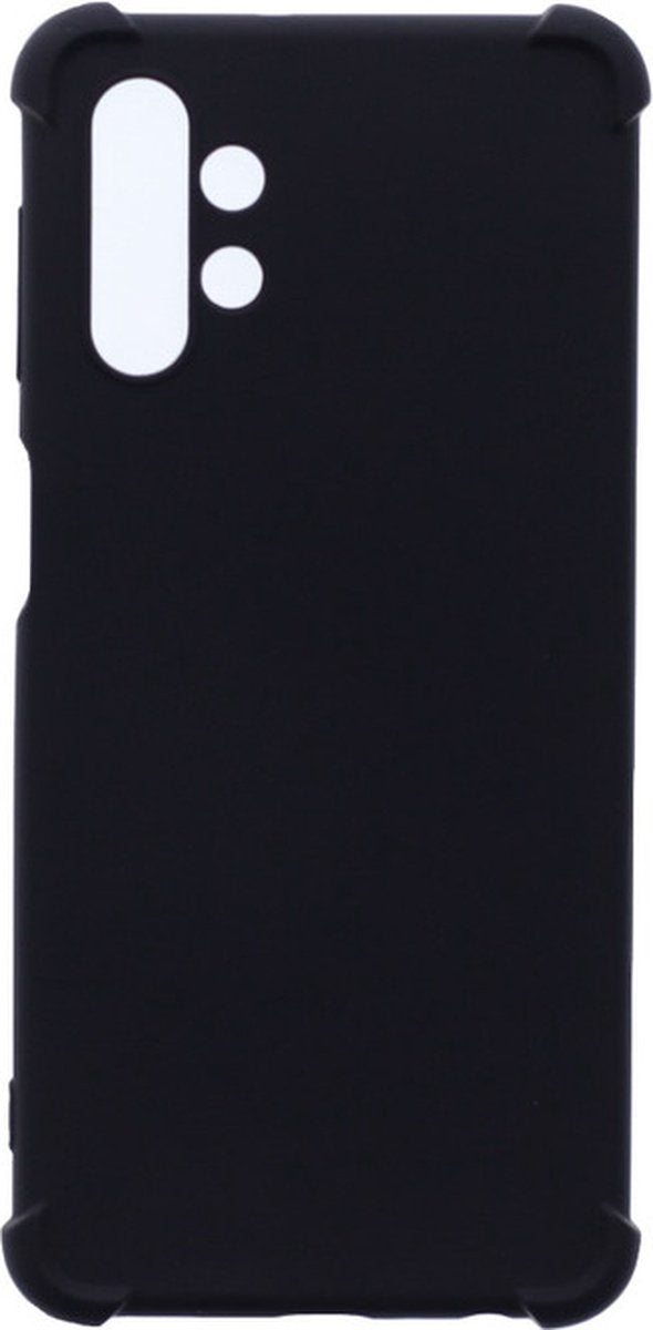 Samsung Galaxy A32 5G Hoesjes – Siliconen Backcover – Schokbestendig – Anti Shock – Zwart-Ilumina Benelux