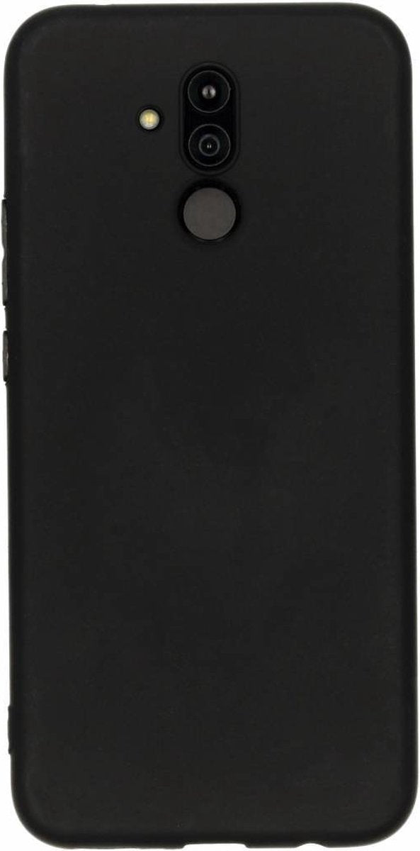 Huawei Mate 20 Lite Hoesjes – Siliconen Backcover – Soft TPU – Schokbestendig – Zwart-Ilumina Benelux