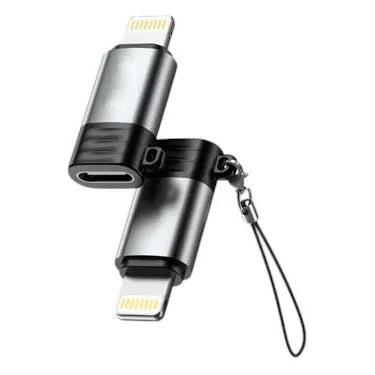 USB-C naar Lightning OTG Adapter - Type-C Female naar Lightning Male - 480 Mbps Dataoverdracht - Geschikt voor iPhone & iPad-Ilumina Benelux