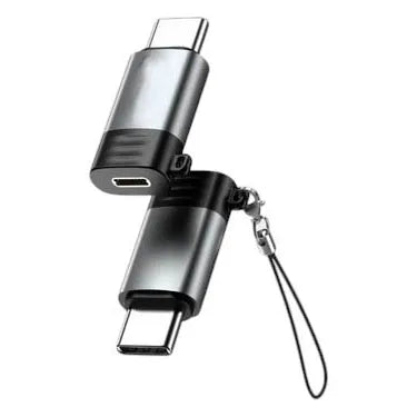 Lightning naar USB-C OTG Adapter - Lightning Female naar USB-C Male - 480 Mbps Dataoverdracht - Geschikt voor USB-C Smartphones, Tablets & Laptops-Ilumina Benelux