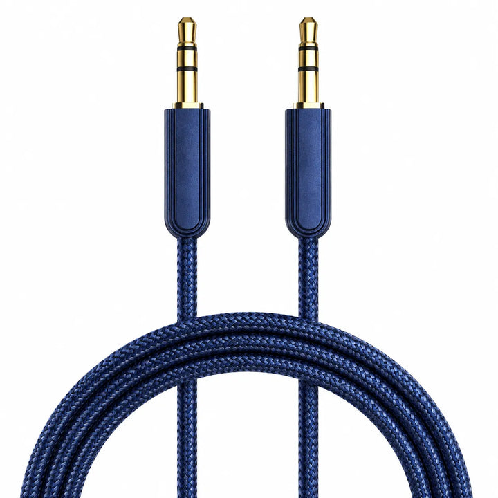 Adapter - Aux Kabel verloopstuk - Universeel - Compact - Zwart-Ilumina Benelux