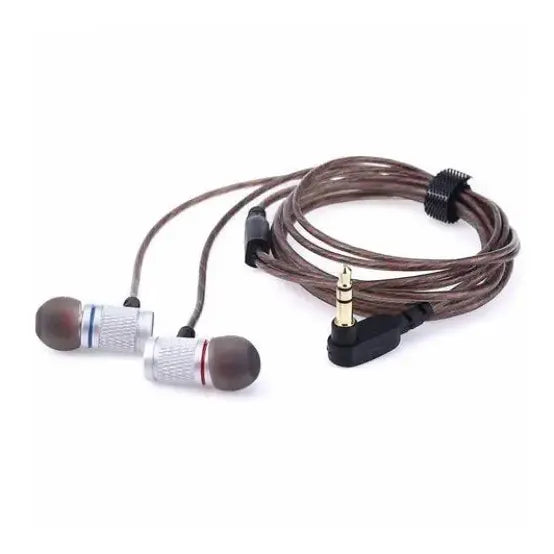Mingge Mega Bass In-Ear Oordopjes met Microfoon – 3.5mm Stereo Headset – Zilver-Ilumina Benelux