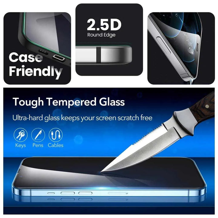 Motorola Moto G73 Screenprotector Full Cover – 9H Glas – 3-Pack-Ilumina Benelux