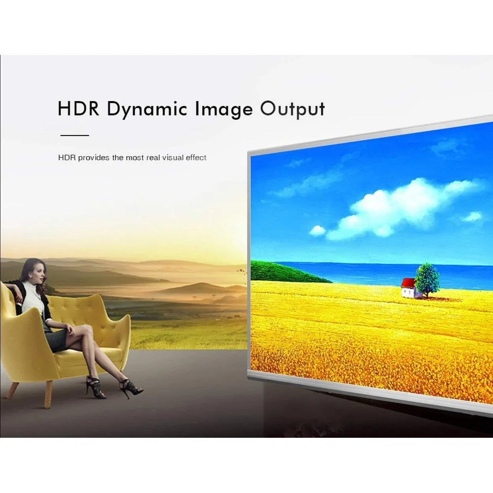 HDMI Splitter 1 naar 2 - 4K Ultra HD - HDMI Versterker - 1 In 2 Uit - 1080p 60Hz - 3D - Inclusief USB Voeding - Zwart-Ilumina Benelux