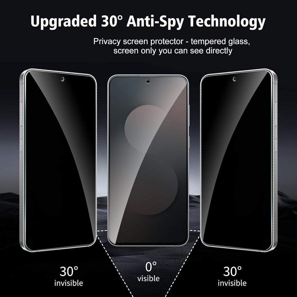 Samsung Galaxy S25 Screenprotector Gehard 9H – Privacy Screenprotector – 1-Pack-Ilumina Benelux