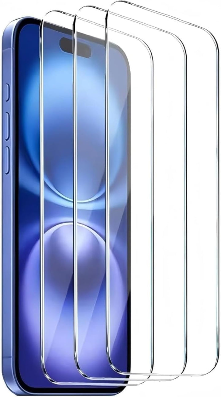 iPhone 16 Plus Screenprotector Gehard 9H – Anti-kras – 3-Pack-Ilumina Benelux