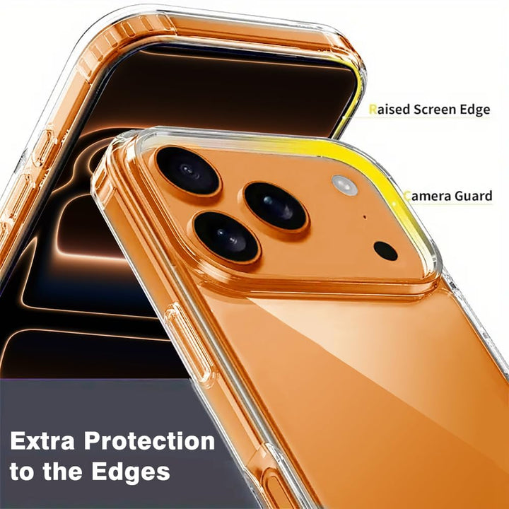 iPhone 17 Pro Max Hoesjes - Ultra-Hybrid Backcover - Schokbestendig - Crystal Clear Transparant-Ilumina Benelux
