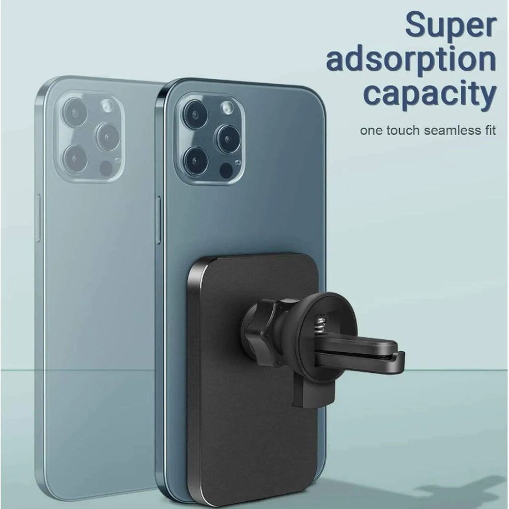 MagSafe Telefoonhouder Auto - 15W Draadloze Oplader - Magnetische Auto Houder Ventilatierooster - Geschikt voor iPhone & Samsung-Ilumina Benelux