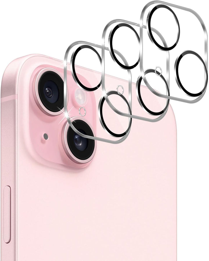 Camera Lens Protector – iPhone 15 – 9H Gehard Glas – Anti-kras – 3x-Ilumina Benelux
