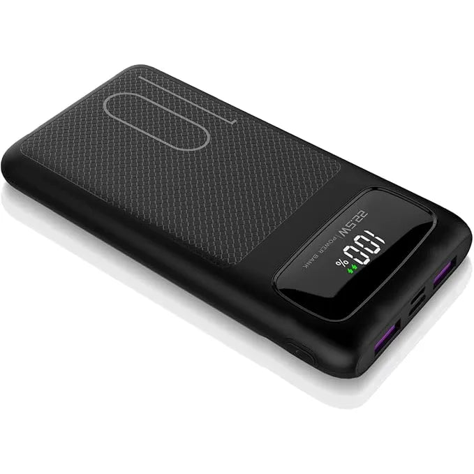 Powerbank 10.000 mAh – 22,5W Snellader – PD 3.0 & QC 4.0 – USB-C Powerbank – Draagbare Externe Batterij – Geschikt voor iPhone, Samsung, Xiaomi, Oppo, OnePlus & iPad-Ilumina Benelux