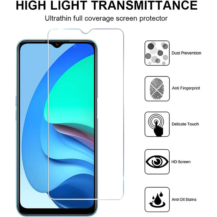 Motorola Moto E7 Screenprotector Glas Gehard 9H – 5-Pack-Ilumina Benelux