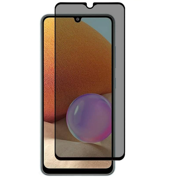 Samsung Galaxy A02s Screenprotector Privacy - Tempered Glas-Ilumina Benelux