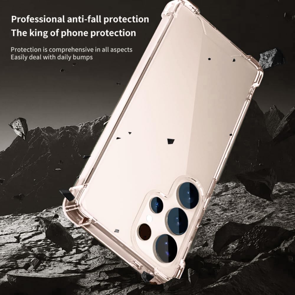 Samsung Galaxy S26 Ultra Hoesjes - Ultra-Hybrid Backcover - Schokbestendig - Crystal Clear Transparant-Ilumina Benelux