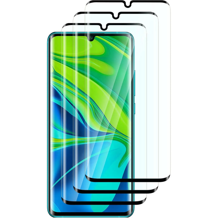 Xiaomi Mi Note 10 / Mi Note 10 ProScreenprotector Full Glas - 3x-Ilumina Benelux