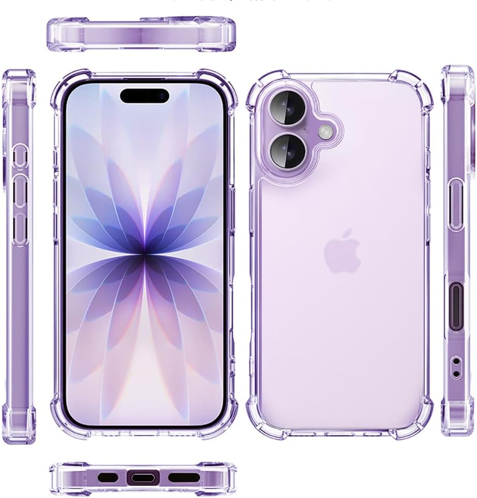 iPhone 17 Hoesjes - Ultra-Hybrid Backcover - Schokbestendig - Crystal Clear Transparant-Ilumina Benelux