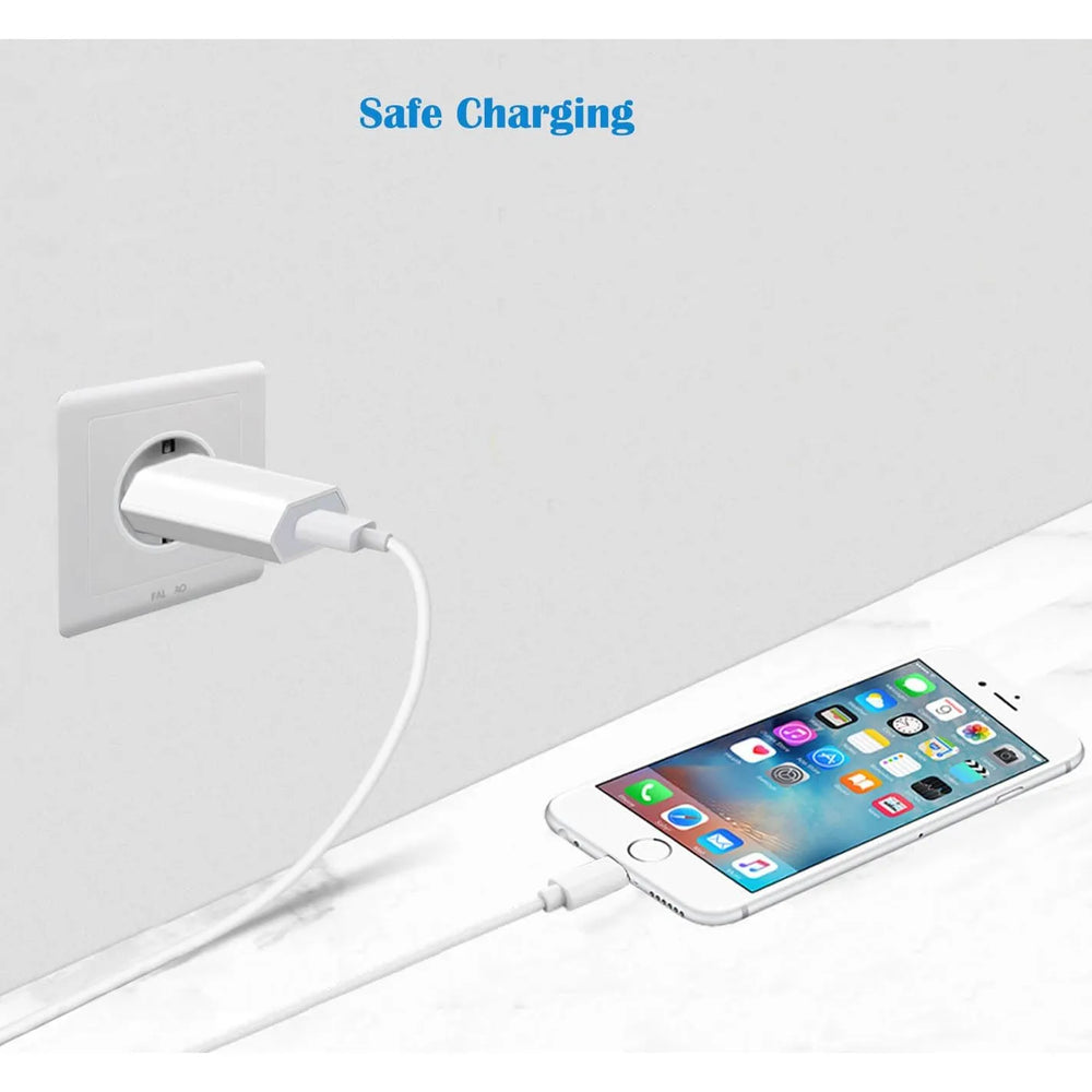 USB Oplader Adapter – 5W – Universele USB Lader – USB Stekker – Wit-Ilumina Benelux